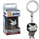 War Machine Avengers Quantum Suit Marvel Super Heroes Funko POP! Keychain Action Figure