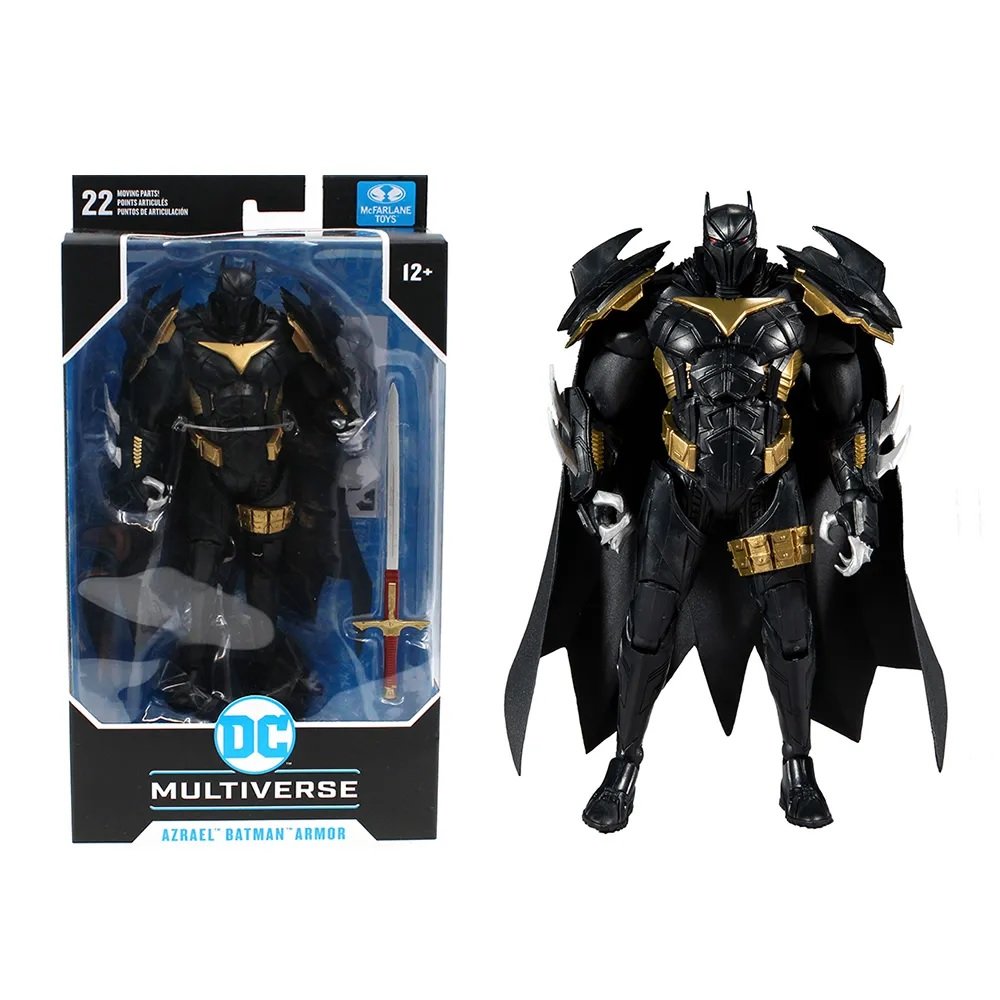 Azrael in Batman Armor Curse of the White Knight DC Multiverse Action Figure 7" McFarlane Toys Games