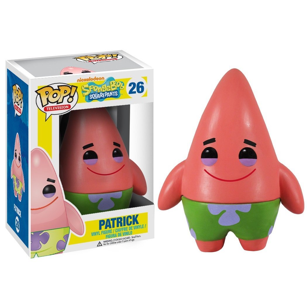 Patrick Star SpongeBob SquarePants â„–26 Funko POP! Movie Nickelodeon Action Figure Vinyl PVC