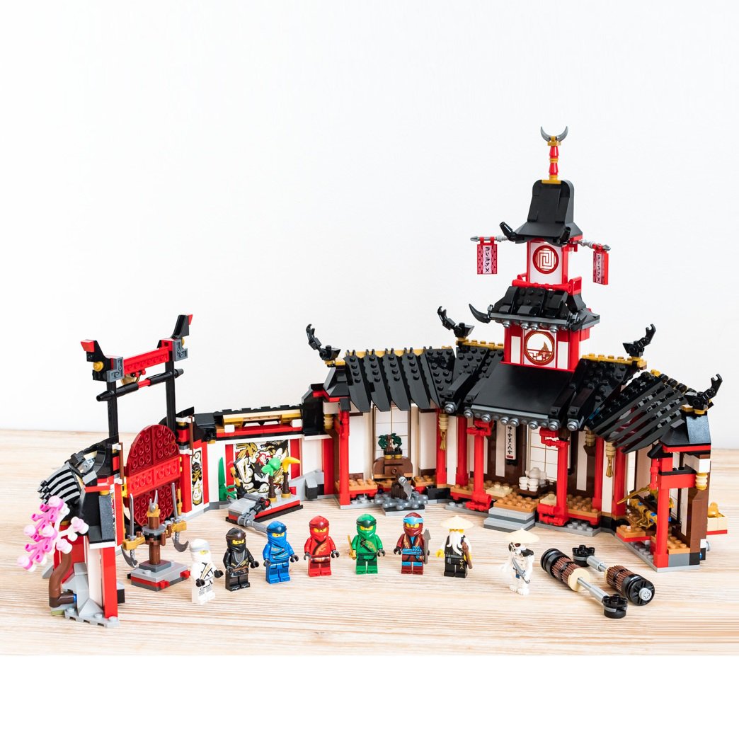 Monastery of Spinjitzu Ninjago Building Blocks Toys Compatible 70670 Lego