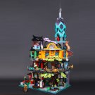 City Gardens Ninjago Building Blocks Toys Compatible 71741 Lego