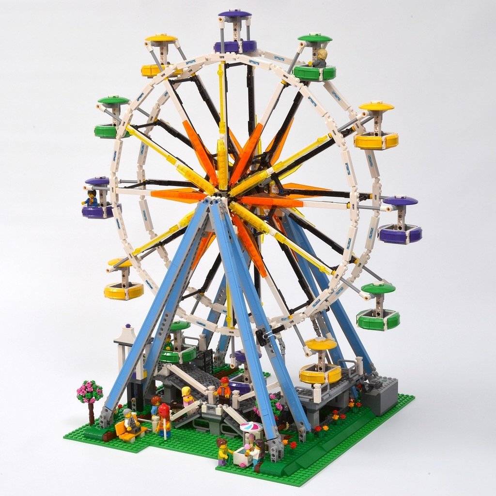 Ferris Wheel Creator Building Blocks Toys Compatible 10247 Lego
