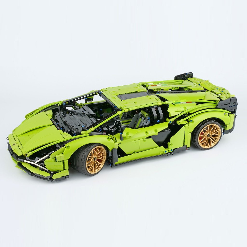 Lamborghini Sian FKP 37 Technic Building Blocks Toys Compatible 42115 Lego