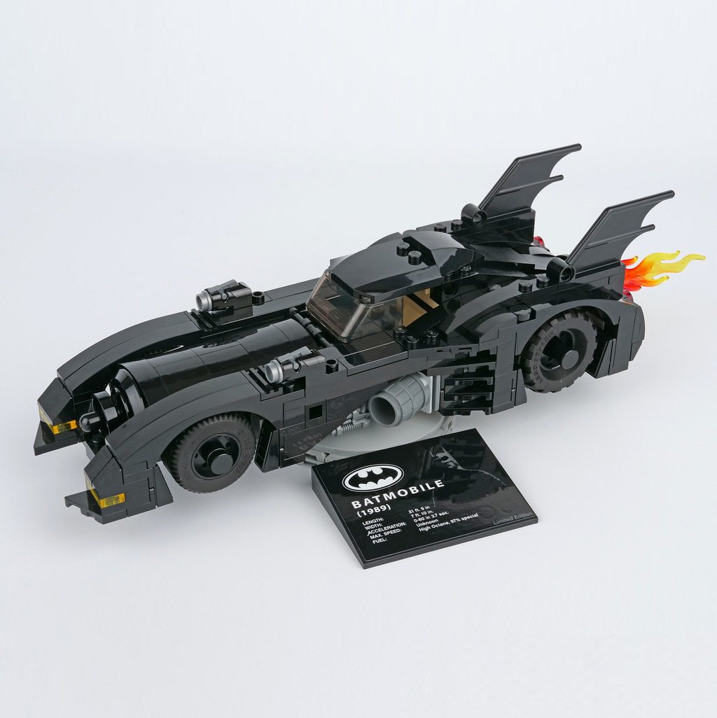 1989 Batmobile Batman DC Comics Super Heroes Building Blocks Compatible 40433 Lego