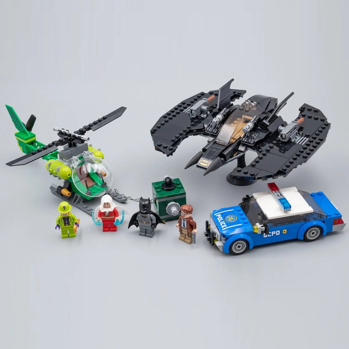 Batwing and The Riddler Heist Batman DC Comics Super Heroes Building Blocks Compatible 76120 Lego