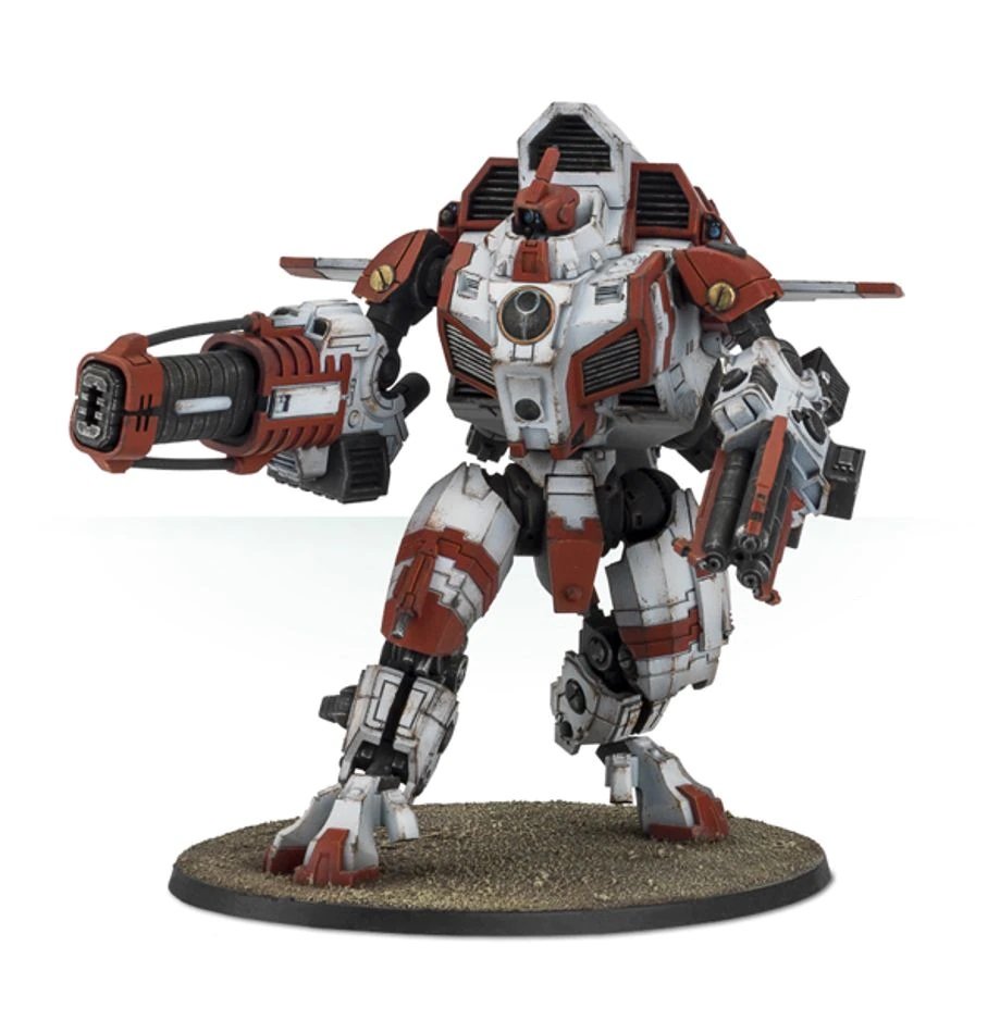 1pcs XV109 Y'vahra Battlesuit Tau Empire Warhammer 40K Resin Forge World
