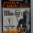 Fishing Hooks FUDO ISEAMA- GOLD 1702 / Made in Japan
