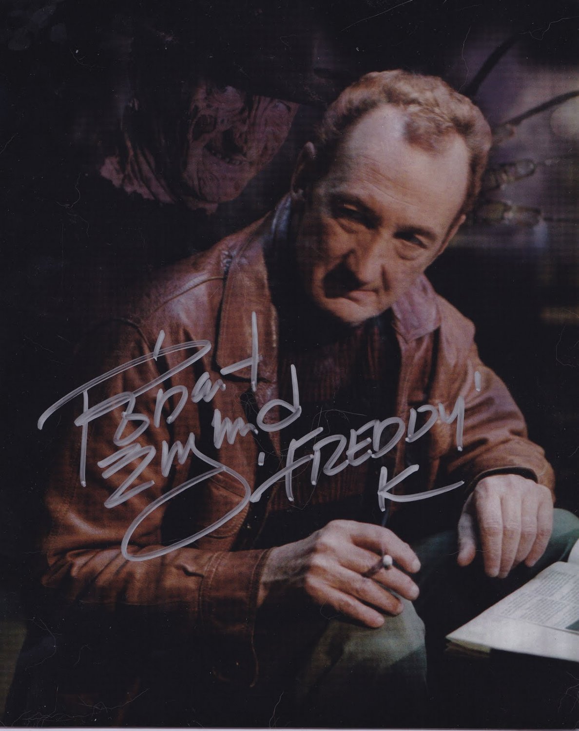 Robert Englund A Nightmare on Elm St Autographed Photo (Reprint 000318) ideal for Birthdays & X-mas