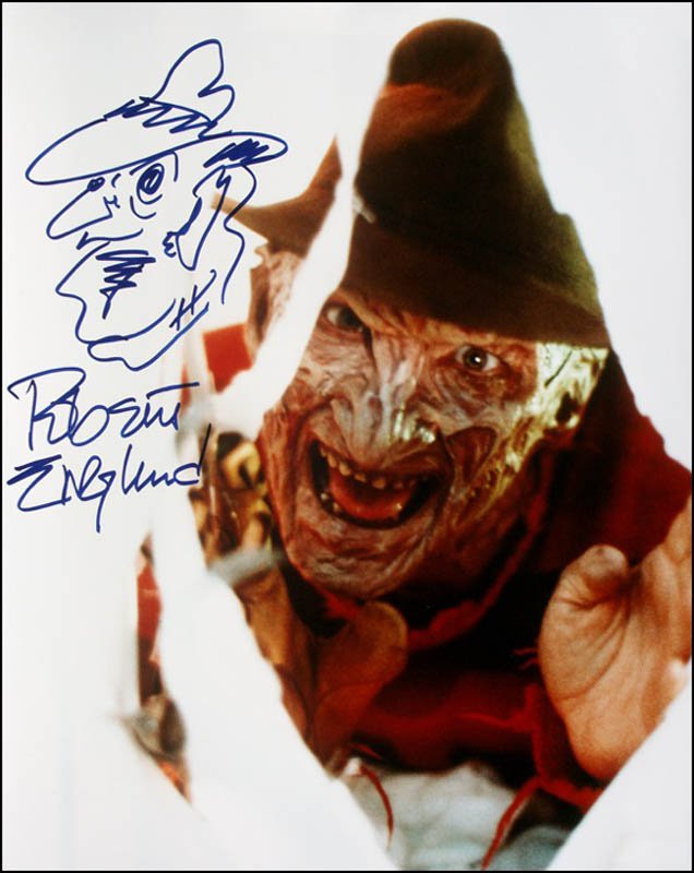 Robert Englund Signed & Mounted 8 x 10 Autographed Photo (Reprint :0003) A Nightmare on Elm Street