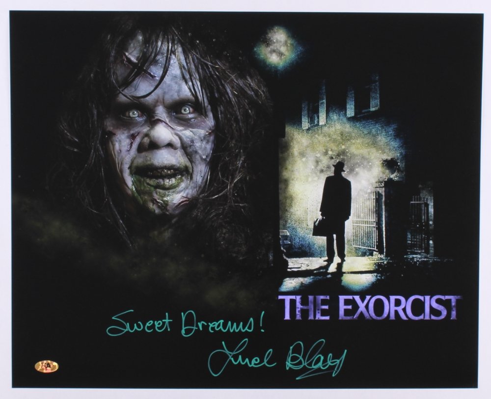 Linda Blair The Exorcist Signed & Mounted 8 x 10 Autographed Photo (Reprint) Great Gift Idea!
