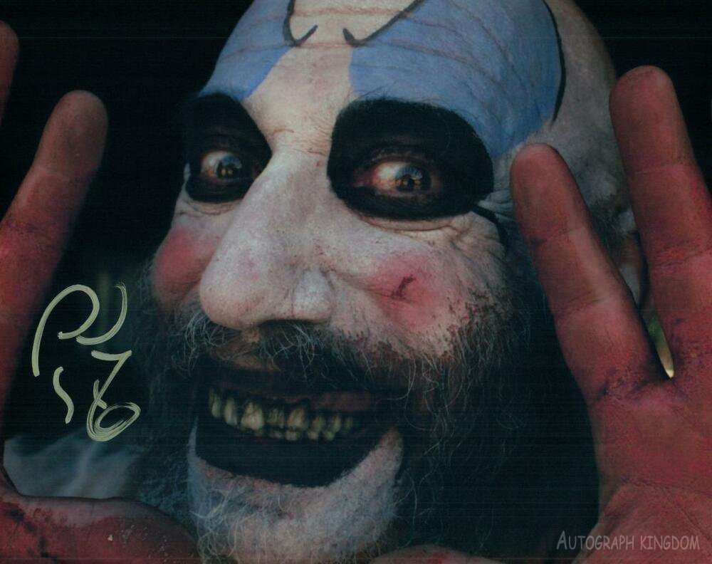Sid Haig (Captain Spaulding) Signed & Mounted 8 x 10" Autographed Photo (Reprint:1490)