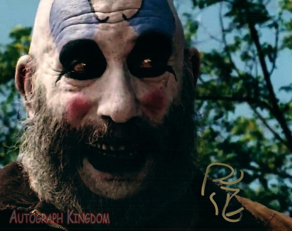 Sid Haig (Captain Spaulding) Signed & Mounted 8 x 10" Autographed Photo (Reprint :1492)