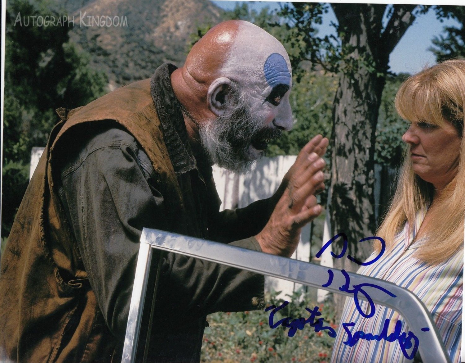 Sid Haig (Captain Spauldin) Signed & Mounted 8 x 10" Autographed Photo-(Reprint:1494)