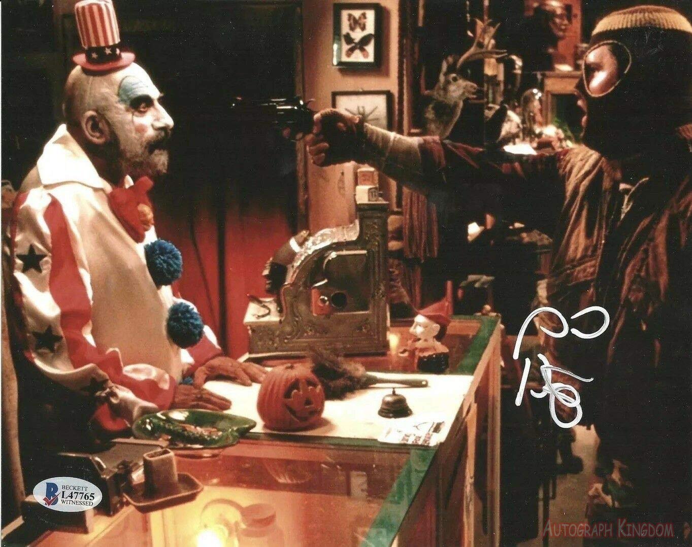 Sid Haig Captain Spaulding Signed & Mounted 8 x 10" Autographed Photo (Reprint:1496)