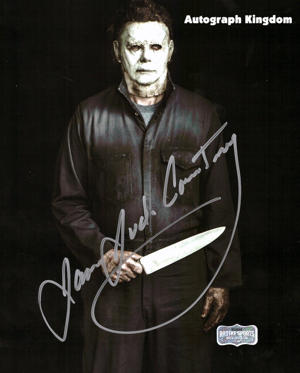 James Jude Courtney Michael Myers Signed & Mounted 8 x 10" Signed Autographed Photo (Reprint:1785)