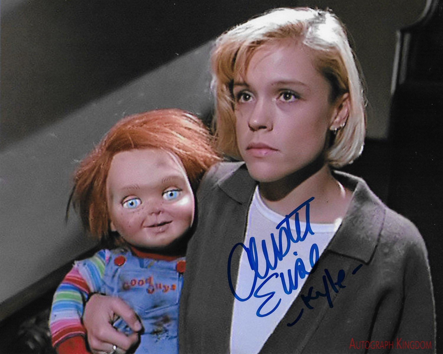Christine Ellse (Child's Play / Chucky) Signed & Mounted 8 X 10" Autographed Photo (Reprint 1841)