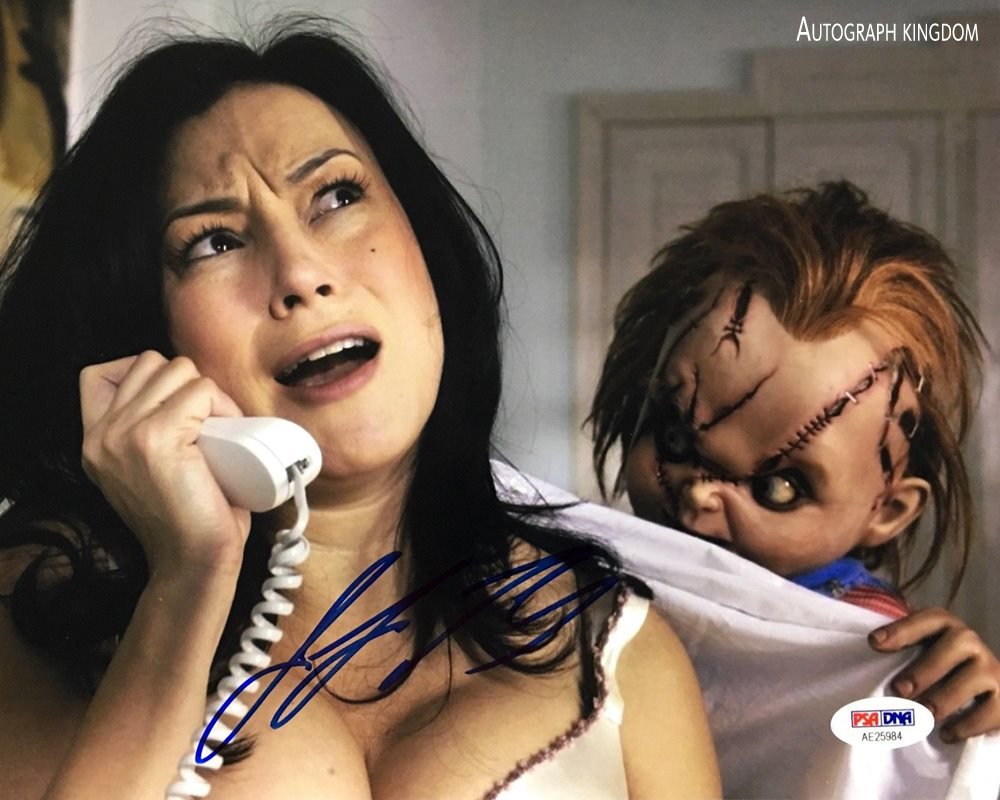 Jennifer Tilly Bride of Chucky Signed & Mounted 8 X 10" Autographed Photo (Reprint 1849)