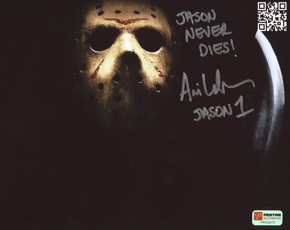 Ari Lehman 1st Jason Signed & Mounted 8 x 10" Autographed Photo (Reprint :F1345) Friday the 13th.