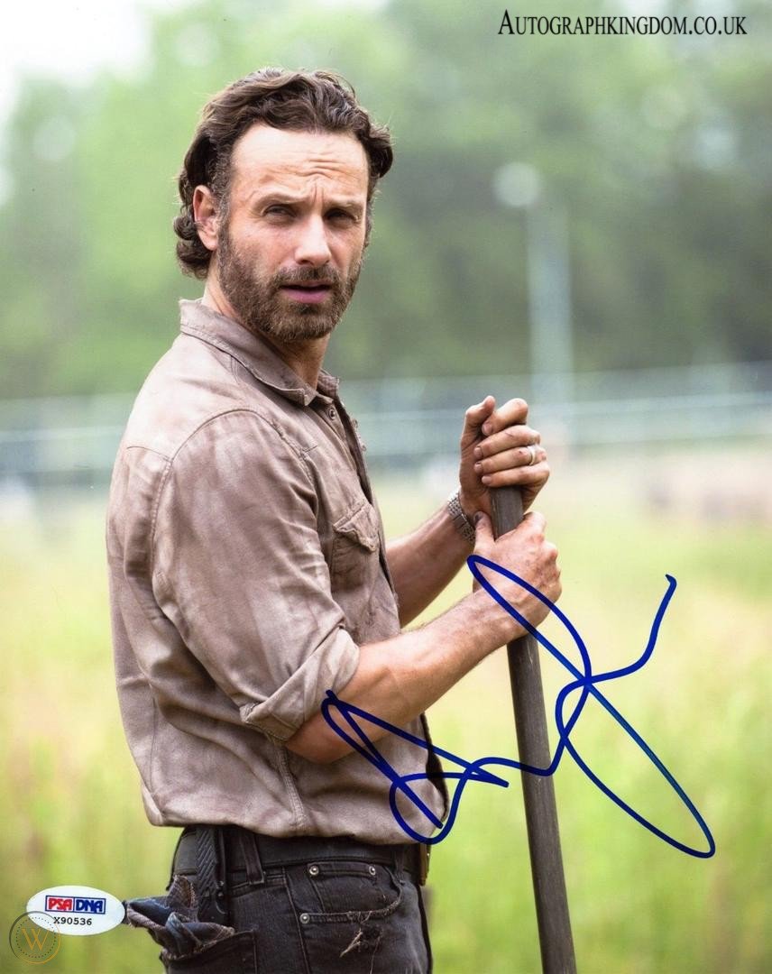 Andrew Lincoln The Walking Dead 8 x 10" Signed / Autographed Photo (Reprint 2136) Great Gift Idea!