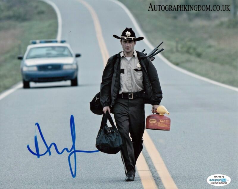 Andrew Lincoln The Walking Dead 8 x 10" Autographed / Signed Photo (Reprint 2137) Great Gift Idea!