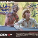 Ari Lehman & Adrienne King Signed & Mounted 8 x 10" Autographed Photo (Reprint :F1353)