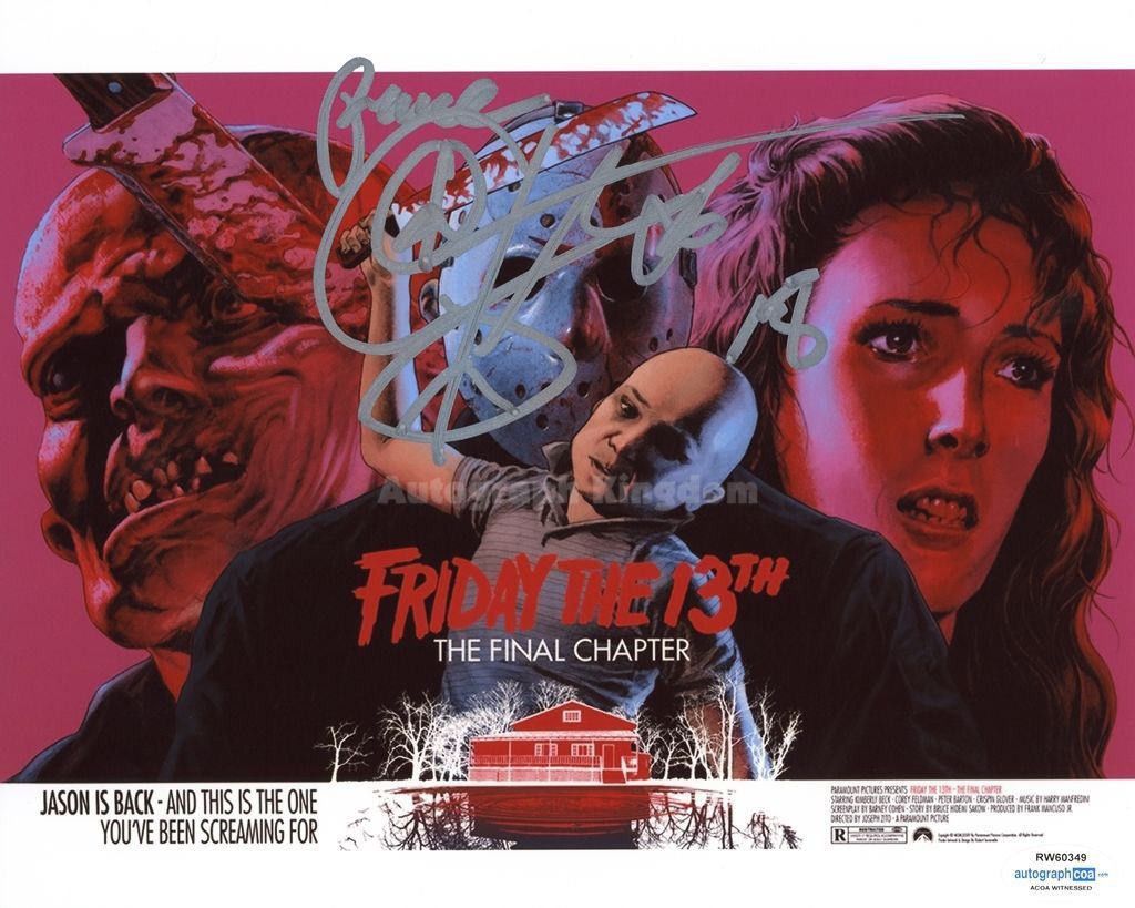 Corey Feldman 8 x 10" Signed / Autographed Photo Friday The 13th, The Lost Boys (Reprint:171)
