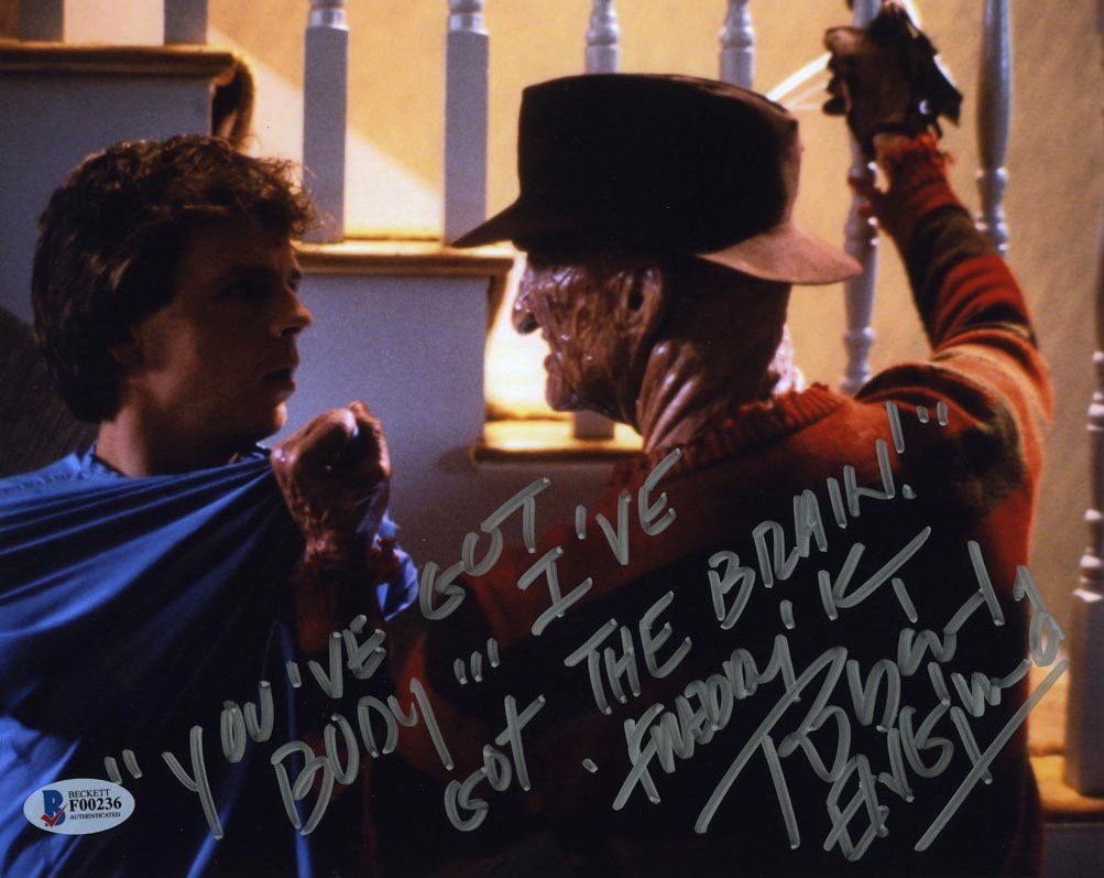 Robert Englund A Nightmare on Elm Street Pt 2 8 x 10" Autographed Photo (Reprint:2301)
