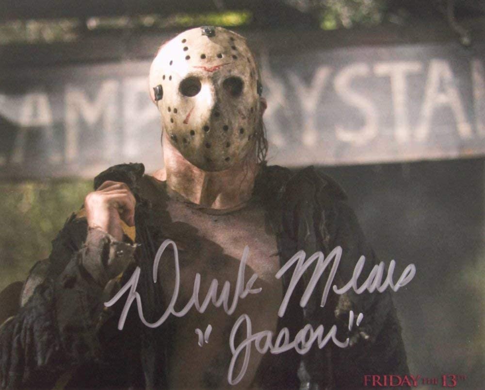 Derek Mears as Jason Voorhees Signed & Mounted 8 x 10