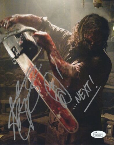 Andrew Bryniarski as Leatherface Signed & Mounted 8 x 10" Autographed (Reprint:2315)