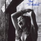 Teri McMinn Signed & Mounted Texas Chainsaw Massacre 1974 Autographed Photo (Reprint:2420)