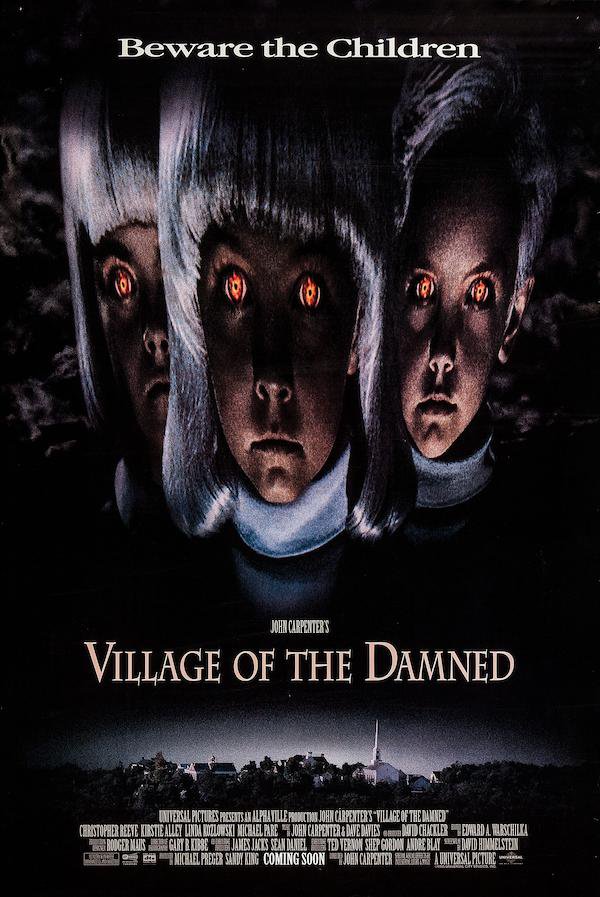 Village of The Damned A4 Movie Poster Print | Horror Movie Posters | Collectibles
