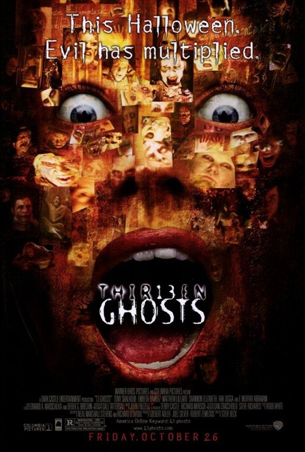 13 Ghosts (2001) A4 Movie Poster Print | Horrro Movie Poster | Wall Art