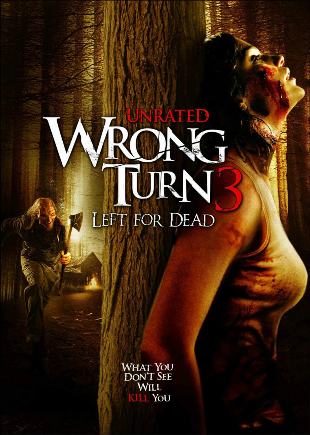 Wrong Turn 3 Left For Dead 0ne Page A4 Glossy Movie Poster Print Wall Art (FREE UK Shipping)