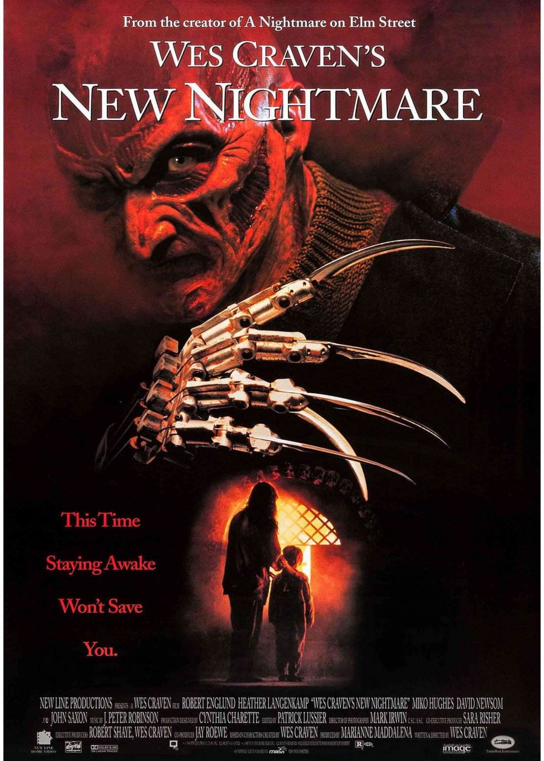 Wes Cravens New Nightmare One Page A4 Glossy Movie Poster (Free Shipping)