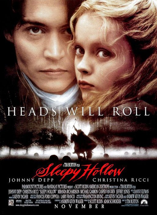 Tim Burtons Sleepy Hollow (A4) Movie Poster | Wall Art | Glossy Photo Prints