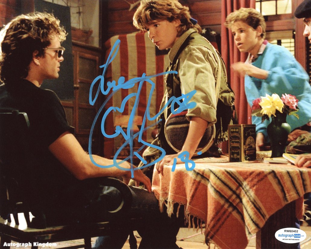 Corey Feldman (Edgar Frog: The Lost Boys /The Goonies) 8 x 10" Autographed Photo (Reprint:543)