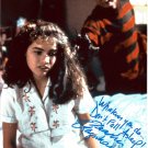 Heather Langenkamp Signed & Mounted 8 x 10" Autographed Photo with inscription. (Reprint :840)