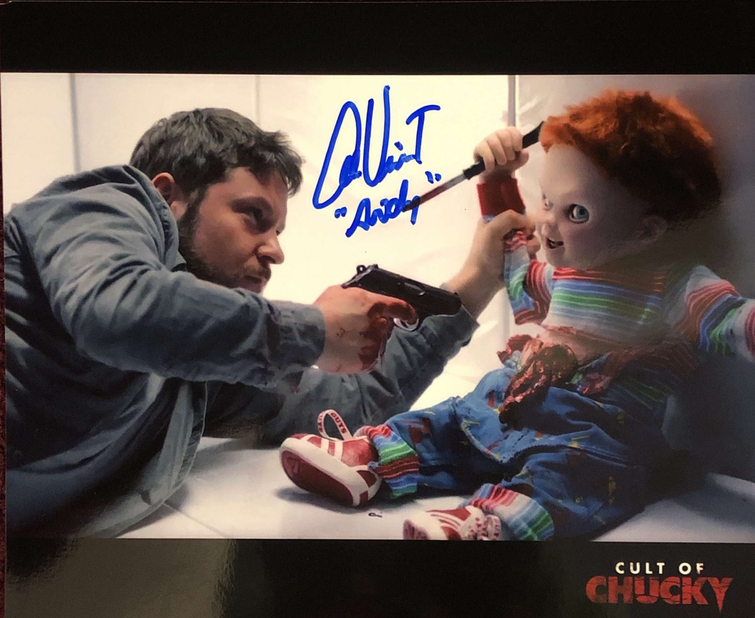 Alex Vincent The Cult of Chucky 8 x 10 Autographed Photo (Reprint 579)