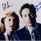 Dana Scully & fox Mulder Signed & Mounted 8 x 10 Autographed Photo The X Files (Reprint 659)