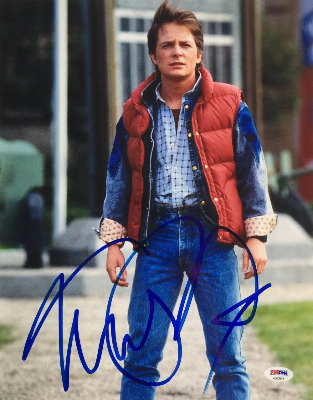 michael j fox back to the future outfit