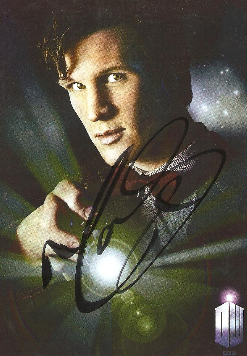 Matt Smith 6 x 4 Autographed signed Photo Dr Who/ The Crown (Reprint 672 Great Gift Idea!)