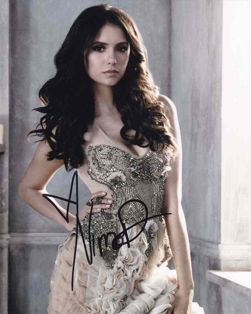 Nina Dobrev 8 x 10 Autographed / Signed Photo The Vampire Diaries, The Final Girl (Reprint 910))