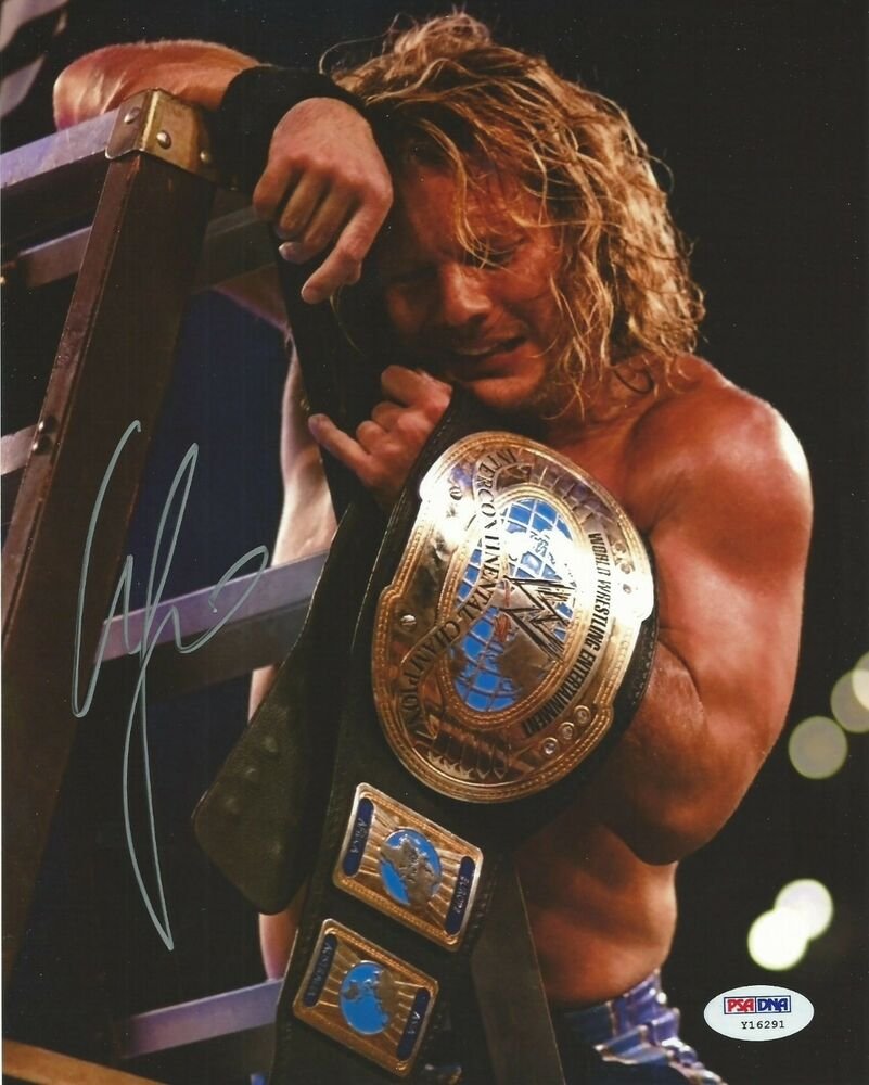 Chris Jericho 8 x 10 Autographed / Signed Photo: WWE/ WWF Wrestler (Reprint 843 Great Gift Idea)