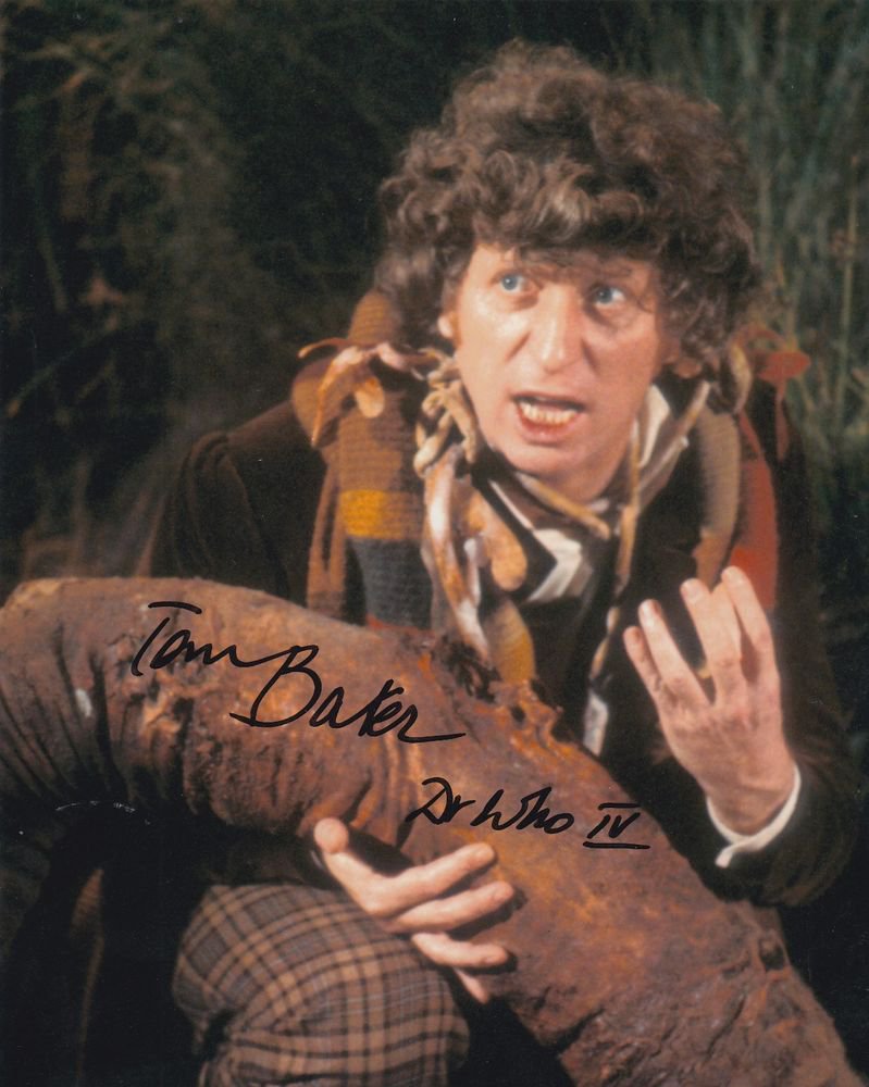 Tom Baker Dr Who 8 x 10 Autographed / Signed Photo (Reprint 655 Great Gift Idea)