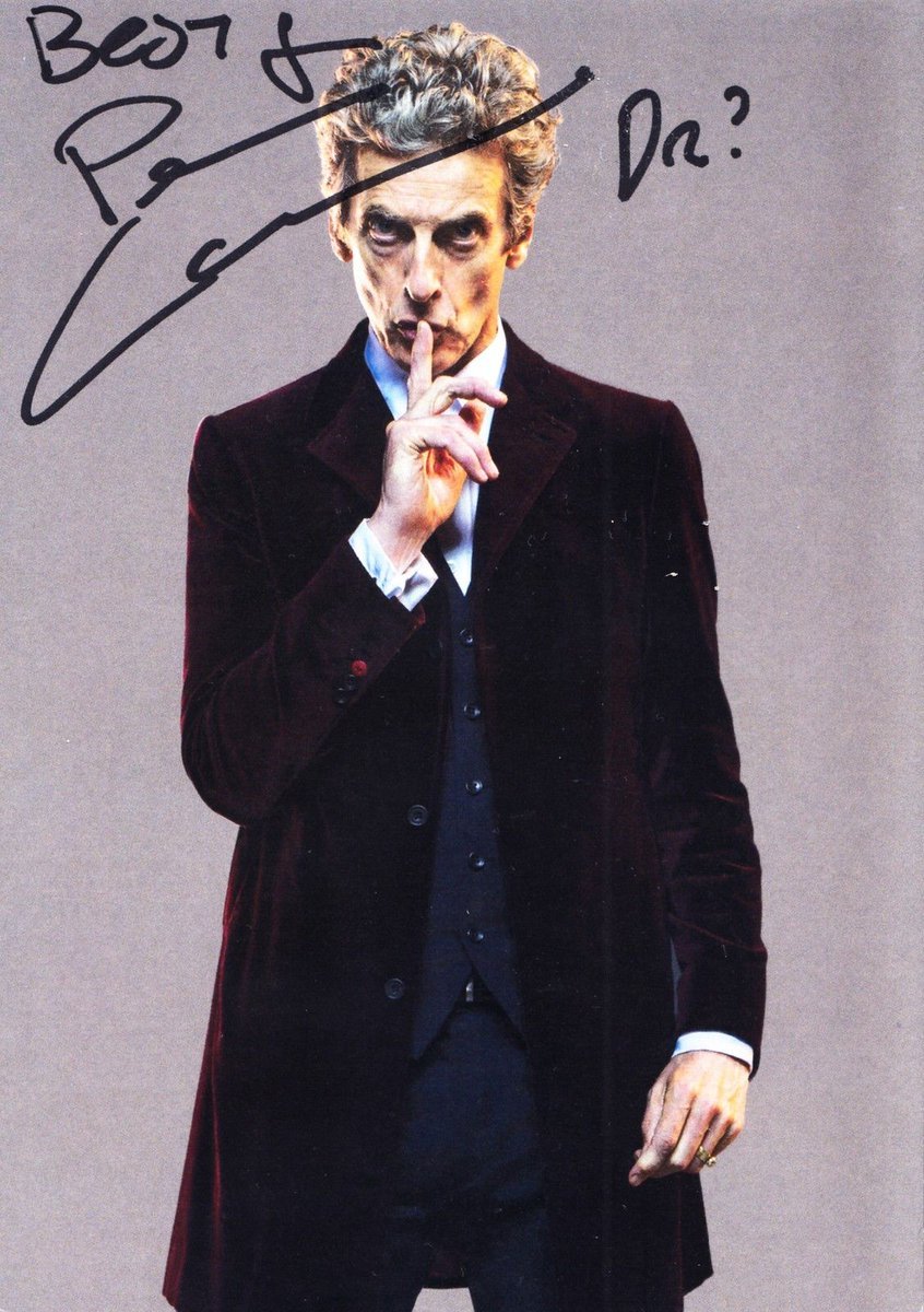 Peter Capaldi Dr Who 8 x 10 Autographed / Signed Photo (Reprint 633 Great Gift Idea)