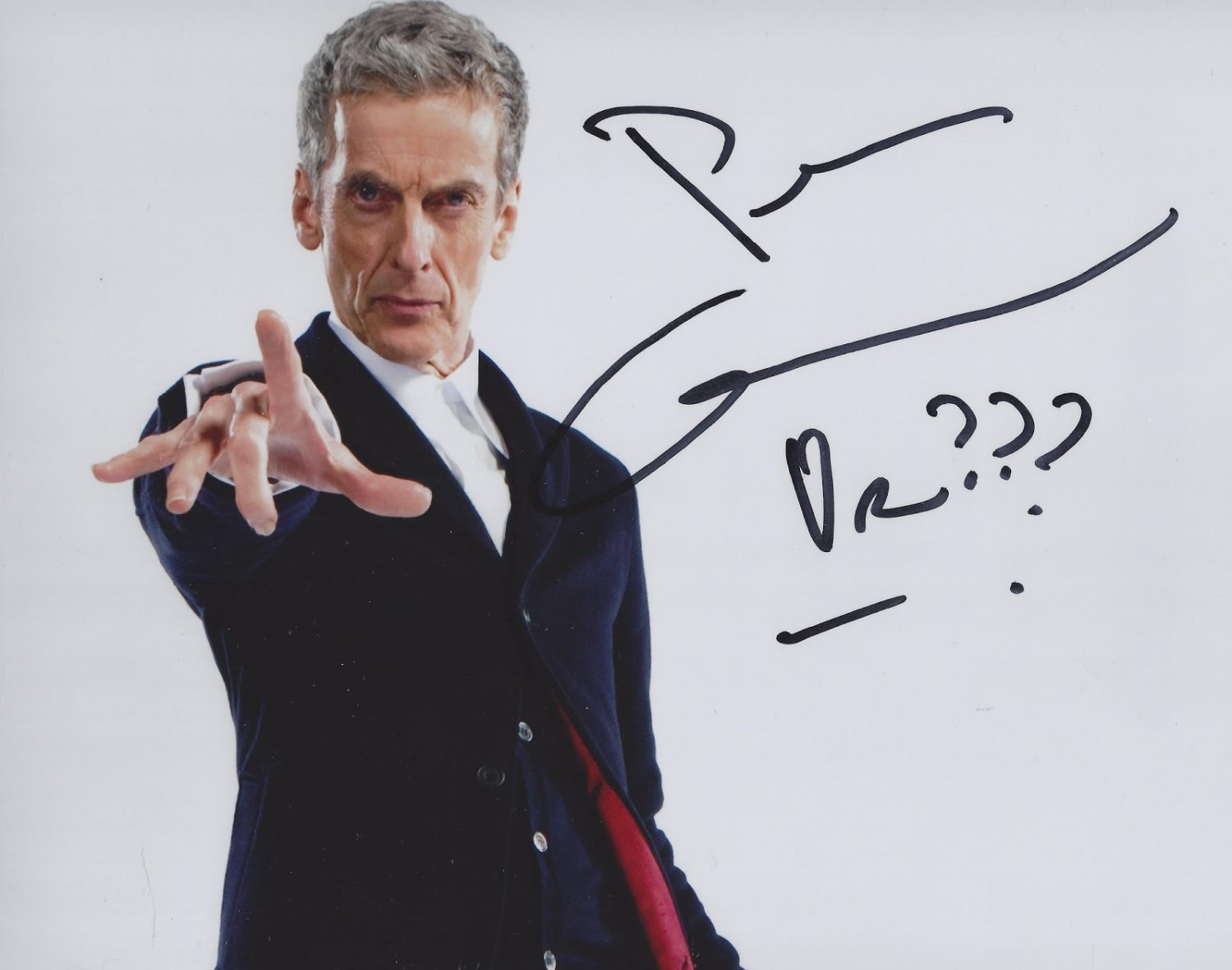 Peter Capaldi Dr Who 8 x 10 Autographed / Signed Photo (Reprint 634 Great Gift Idea)