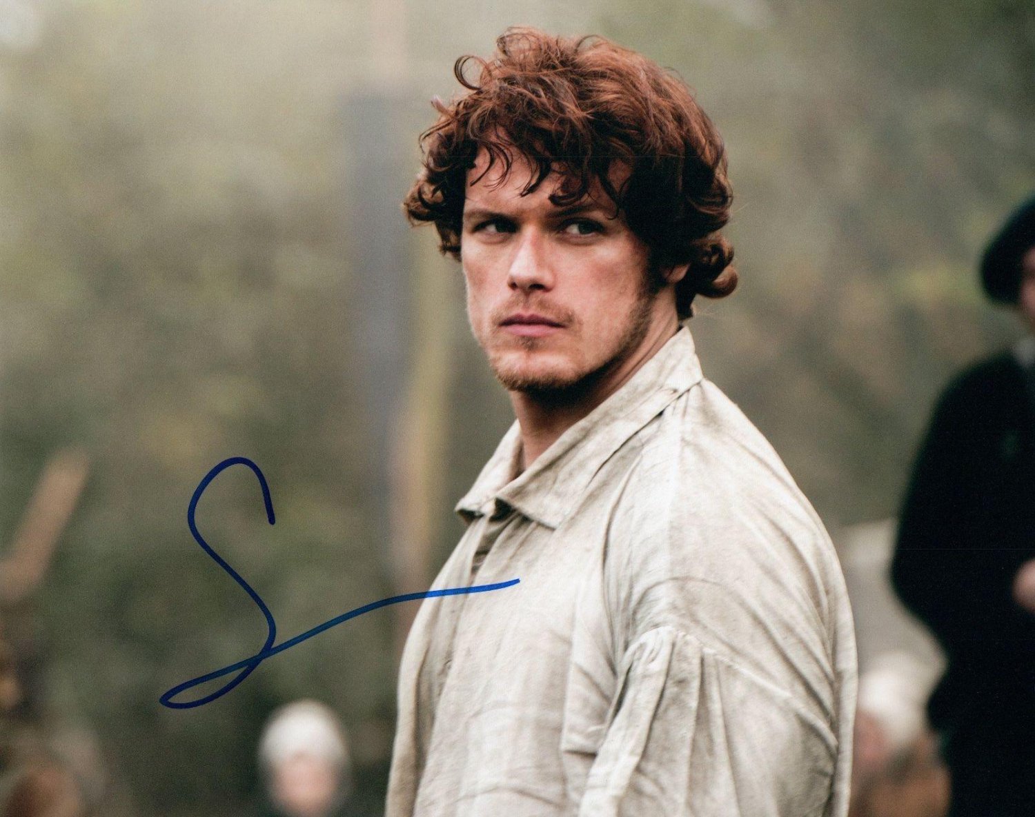 Sam Heughan Outlander 8 x 10 Autographed Photo (Reprint 665 Great Gift Ideal))