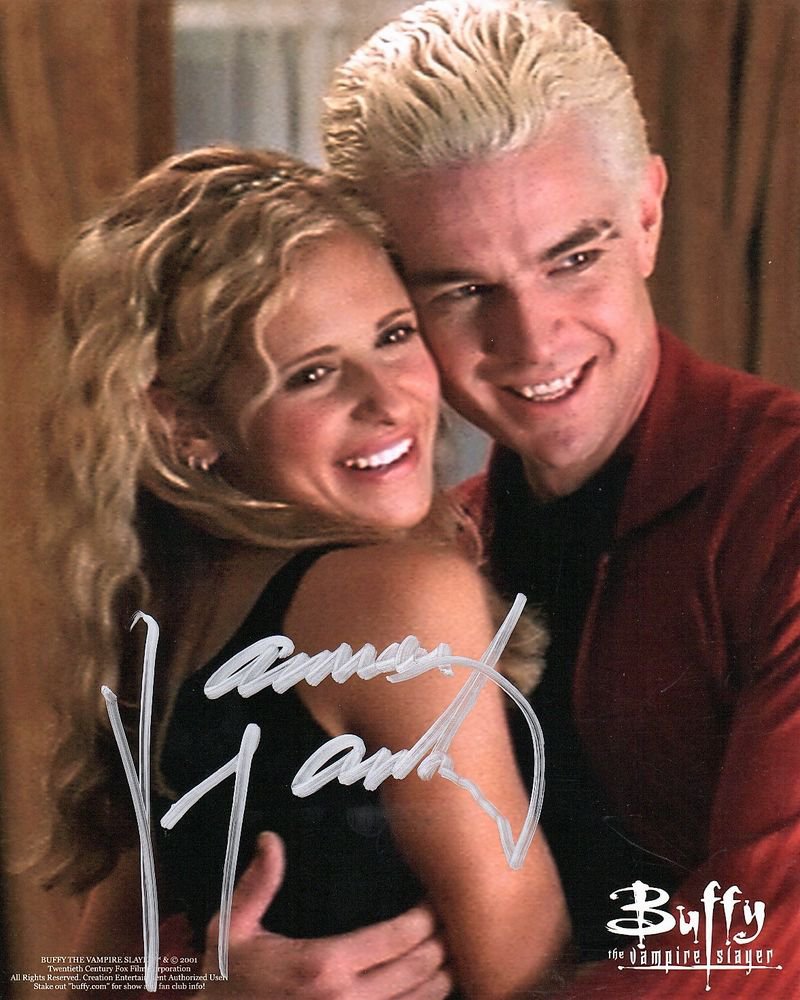 James Marsters Signed & Mounted 8 x 10 Autographed Photo Buffy The Vampire Slayer (Reprint 827)
