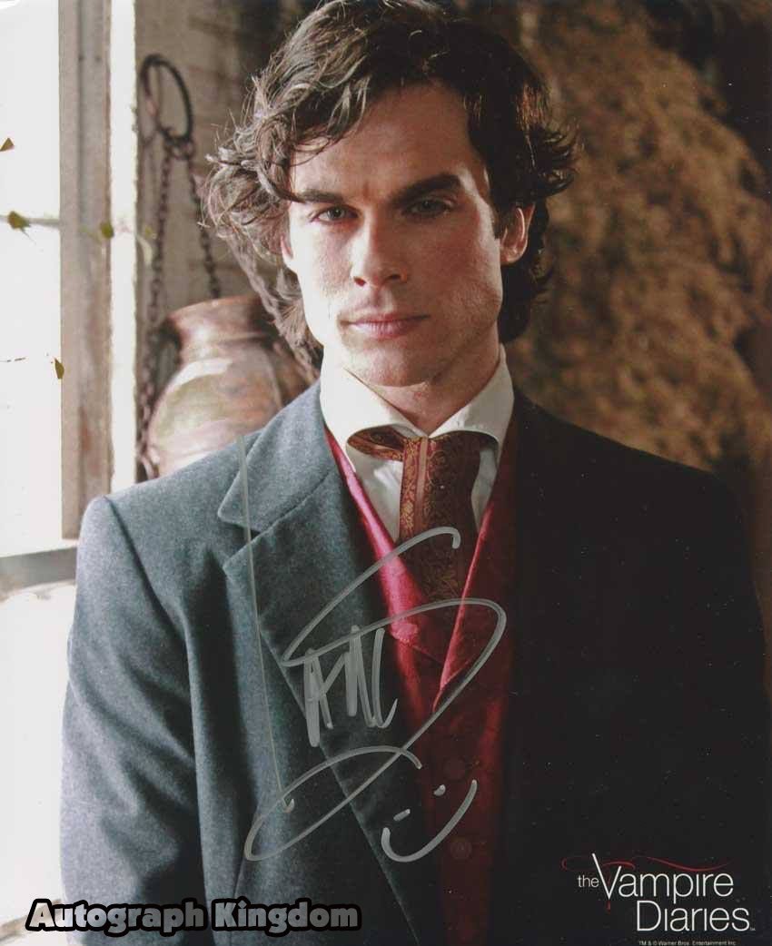 Ian Somerhalder Signed & Mounted 8 x 10 Autographed Photo The Vampire Diaries (Reprint 920)