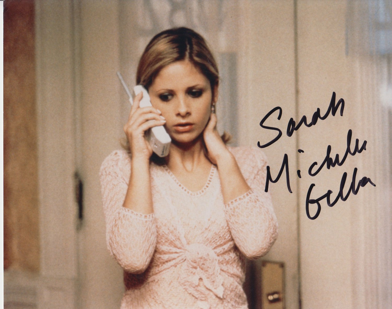 Sarah Michelle Gellar Signed & Mounted 8 x 10" Autographed Photo Scream (Reprint:606)